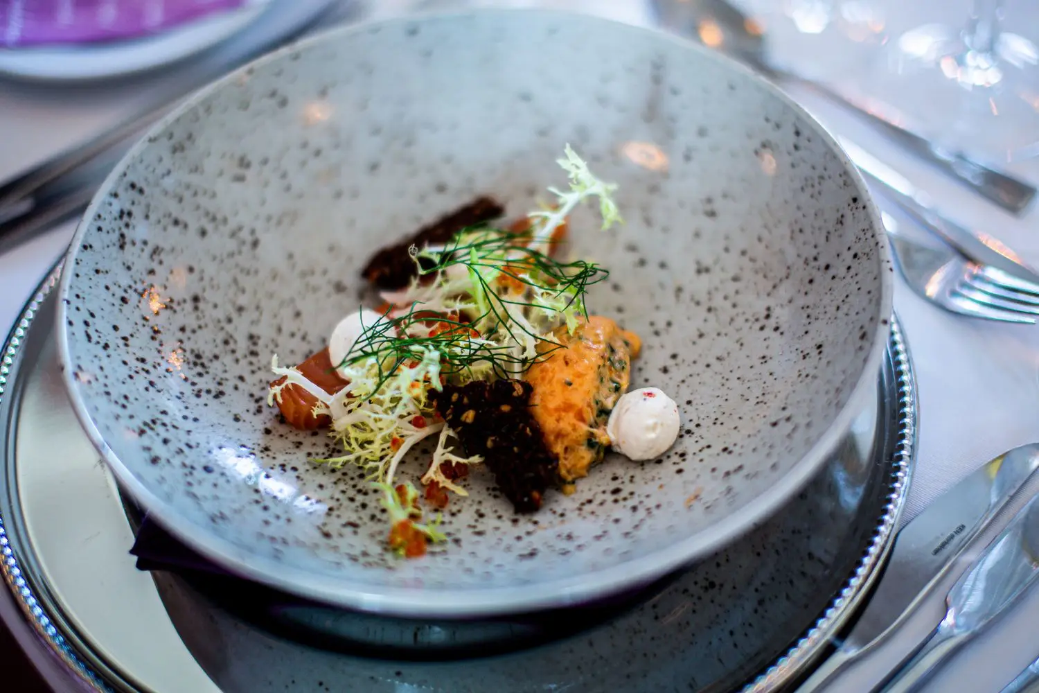 Contemporary Australian plated dish